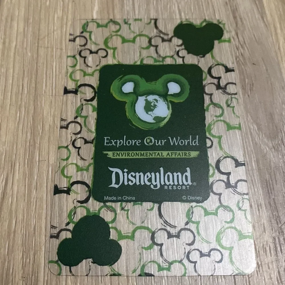 Disney Mickey Mouse Minnie Mouse Pluto goofy playing cards rare Disneyland park